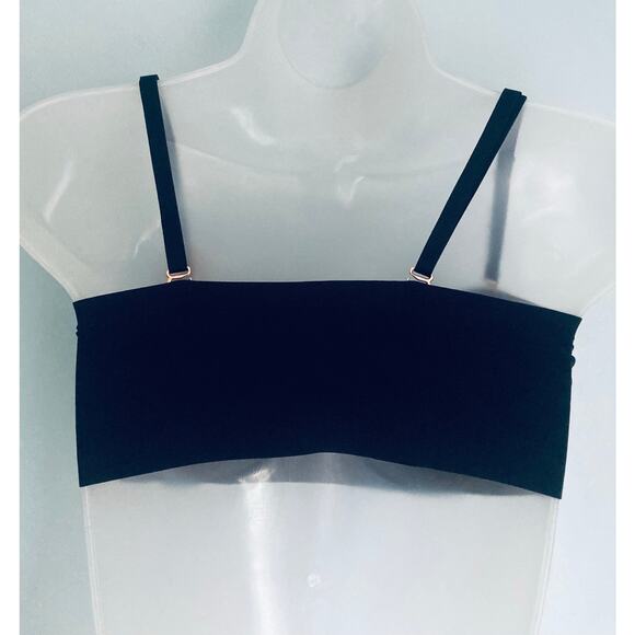 Victoria's Secret PINK Multiway/Strapless Bandeau Lined Black Medium - Picture 4 of 6